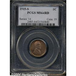 1915-S[1C] MS64 Red PCGS.