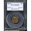 Image 1 : 1917-S[1C] MS64 Red PCGS.