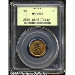 1918[1C] MS66 Red PCGS.