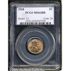 1918[1C] MS66 Red PCGS.