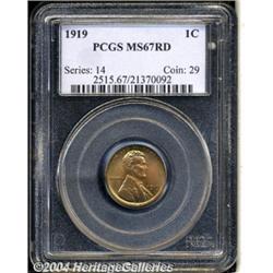 1919[1C] MS67 Red PCGS.