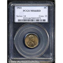 1921[1C] MS66 Red PCGS.