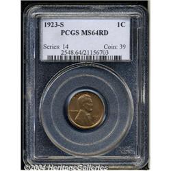 1923-S[1C] MS64 Red PCGS.