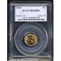 1924[1C] MS65 Red PCGS.