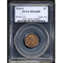 1924-S[1C] MS64 Red PCGS.