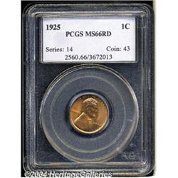 1925[1C] MS66 Red PCGS.