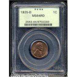 1925-D[1C] MS64 Red PCGS.