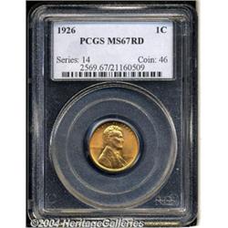 1926[1C] MS67 Red PCGS.