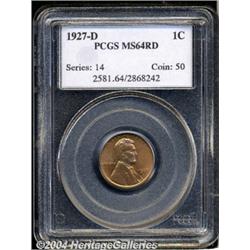 1927-D[1C] MS64 Red PCGS.