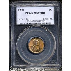 1930[1C] MS67 Red PCGS.