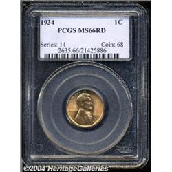 1934[1C] MS66 Red PCGS.