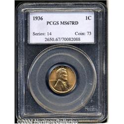 1936[1C] MS67 Red PCGS.