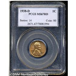 1938-D[1C] MS67 Red PCGS.