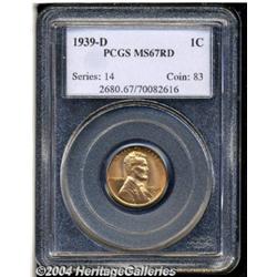 1939-D[1C] MS67 Red PCGS.