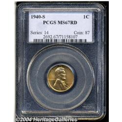 1940-S[1C] MS67 Red PCGS.