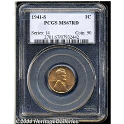 1941-S[1C] MS67 Red PCGS.