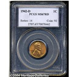 1942-D[1C] MS67 Red PCGS.