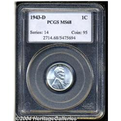 1943-D[1C] MS68 PCGS.
