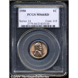 1950[1C] MS66 Red PCGS.