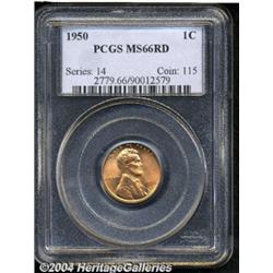 1950[1C] MS66 Red PCGS.