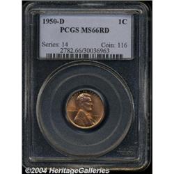 1950-D[1C] MS66 Red PCGS.