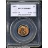 Image 1 : 1951[1C] MS66 Red PCGS.