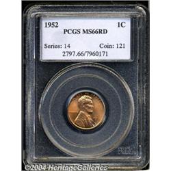 1952[1C] MS66 Red PCGS.