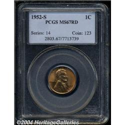 1952-S[1C] MS67 Red PCGS.