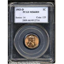 1953-D[1C] MS66 Red PCGS.