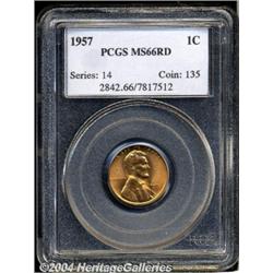 1957[1C] MS66 Red PCGS.