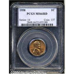 1958[1C] MS66 Red PCGS.