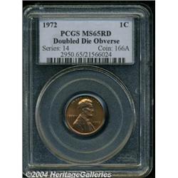 1972/72[1C] Doubled Die MS65 Red PCGS.
