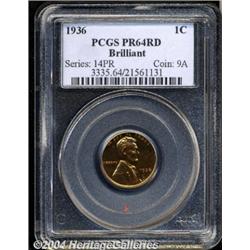 1936[1C] Type Two--Brilliant Finish PR64 Red PCGS.