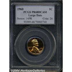 1960[1C] Large Date PR68 Deep Cameo PCGS.