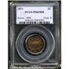 Image 1 : 1871[2C] PR65 Red and Brown PCGS.