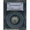 Image 1 : 1874[5C] PR66 Deep Cameo PCGS.