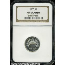 1877[5C] PR66 Cameo NGC.