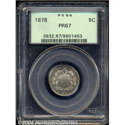 1878[5C] PR67 PCGS.