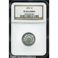 1878[5C] PR66 Cameo NGC.