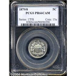 1879/8[5C] PR66 Cameo PCGS.