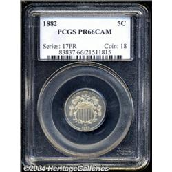 1882[5C] PR66 Cameo PCGS.