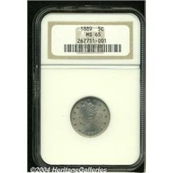 1889[5C] MS65 NGC.