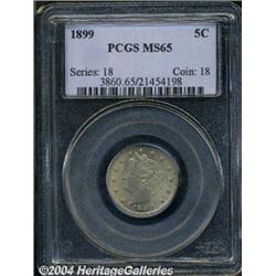 1899[5C] MS65 PCGS.