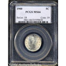 1900[5C] MS66 PCGS.