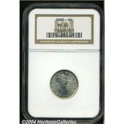 1905[5C] MS65 NGC.