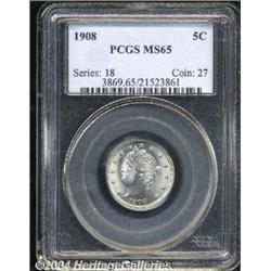 1908[5C] MS65 PCGS.