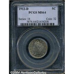 1912-D[5C] MS64 PCGS.
