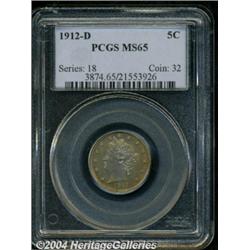 1912-D[5C] MS65 PCGS.