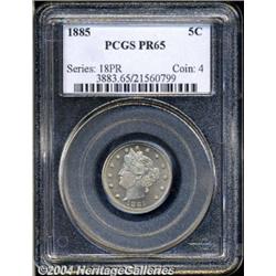 1885[5C] PR65 PCGS.