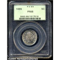 1885[5C] PR66 PCGS.